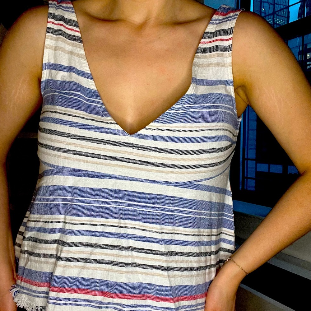 Zara Large blouse! Super fun colors